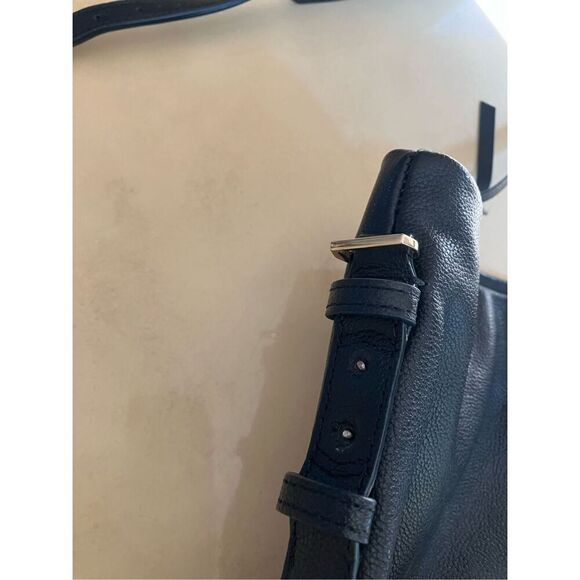 Stella and Dot Covet Black Leather Hobo Bag - Picture 10 of 13